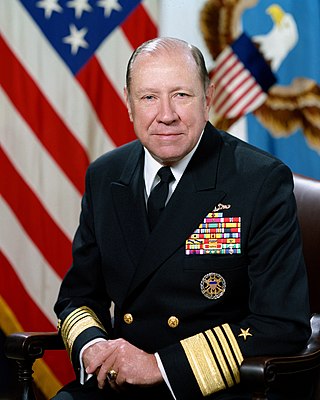 <span class="mw-page-title-main">William J. Crowe</span> US Navy admiral