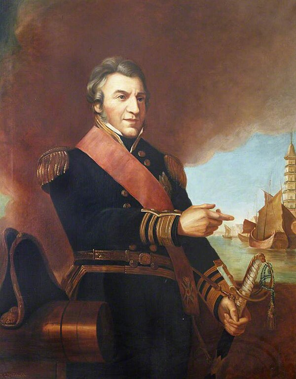 Portrait of Admiral Sir William Parker