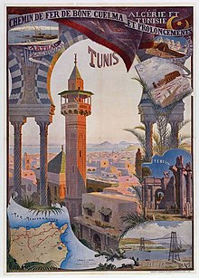 Affiche Chemin de fer de Bône-Guelma i produženja (Algérie et Tunisie) .jpg