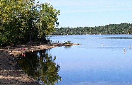 Afton State Park Beach