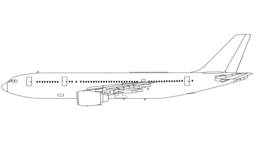 Airbus A300B4 (Pratt and Whitney JT-9)