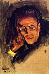 Portrait of Gustav Mahler