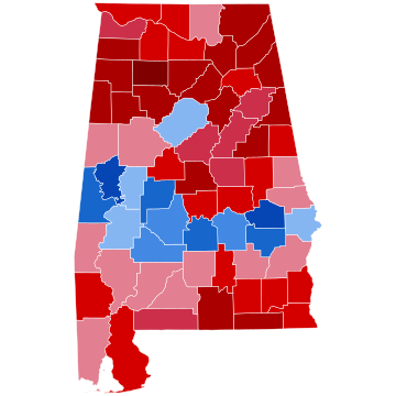 2020 United States presidential election in Alabama