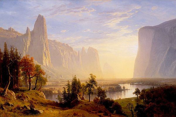 Albert Bierstadt, Yosemite Valley, 1868, oil on canvas