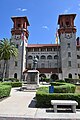 Ponce de Leon Hotel, now part of Flagler College, St. Augustine, Florida, USA U.S. National Landmark This is an image of a place or building that is listed on the National Register of Historic Places in the United States of America. Its reference number is 75002067.