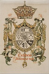Ex-libris Alfonso XIII