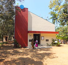 Semua orang-orang kudus Siro Malabar Gereja Vithura Depan View.jpg