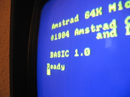 Locomotive BASIC on the Amstrad CPC 464