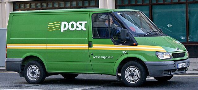 An Post postal van