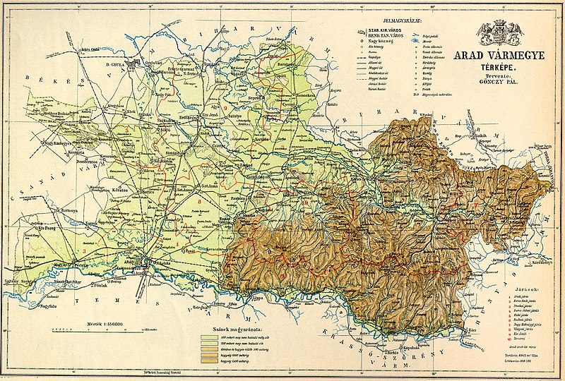 File:Arad county map (1891).jpg