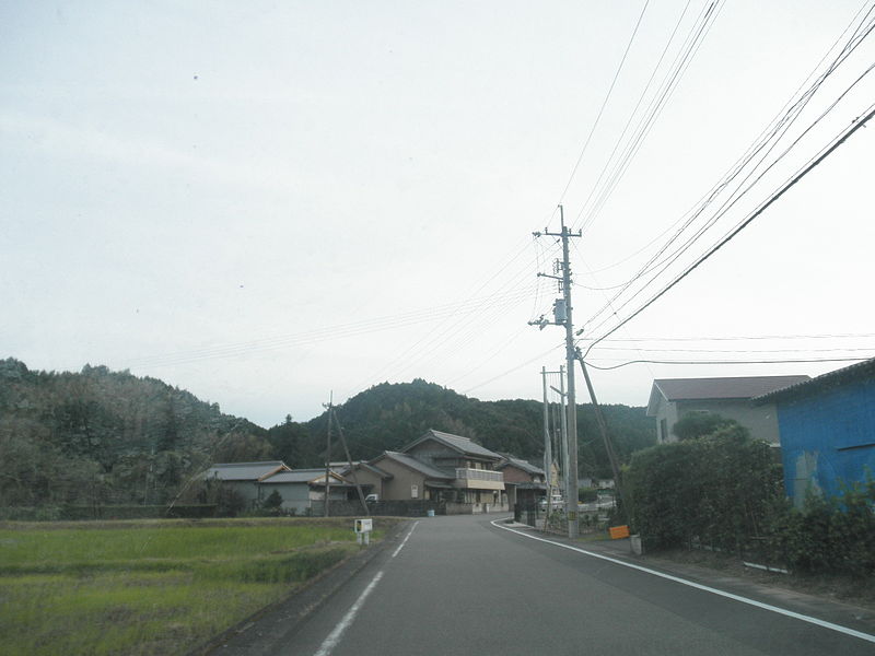 File:Aratanotown 片山 Anancity Tokushimapref Tokushimaprefectural road 284 Yamaguchi Kaneuchi line No,5.JPG