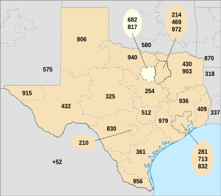 Area codes 817 and 682