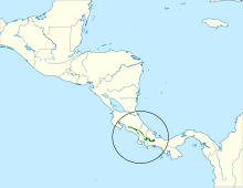 Arremon costaricensis map.svg