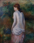 Nu dans un paysage, by Auguste Renoir