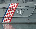 New racing stripes on Croatian Navy's BS-73 Faust Vrančić