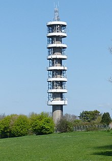 Purdown BT Tower, Bristol BT Telecoms Tower, Stoke Park, Bristol, England arp.jpg