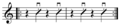 Image 22Drum notation for a back beat (from Hard rock)