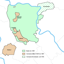 Dättwil - Carte