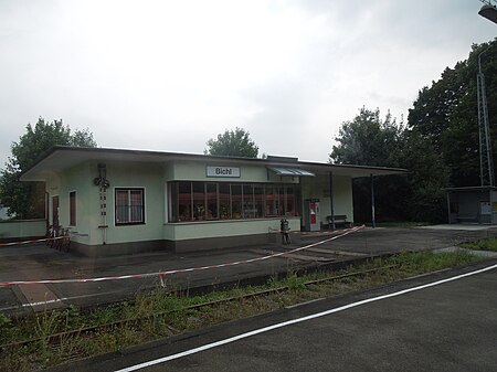 Bahnhof Bichl 2012