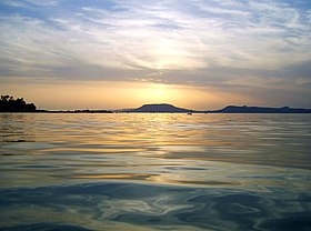 Jezero Balaton kod Balatonboglára