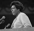 Barbara Jordan speaking at the 1976 Democratic National Convention (cropped1).jpg