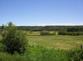 Paysage agricole du Bas-Saint-Laurent au Québec