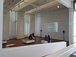 Bauhaus-Archiv Berlin, Raum links der Halle