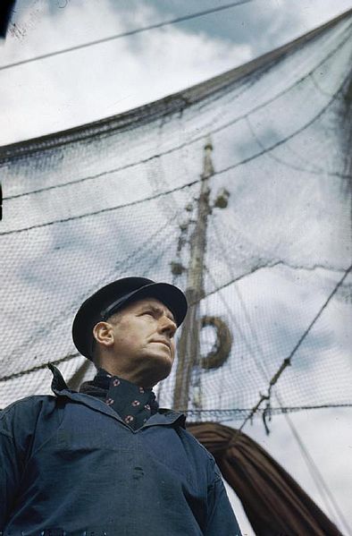 File:Belgian Fishermen in the British Fishing Village of Brixham, Devon in 1944 TR1868.jpg