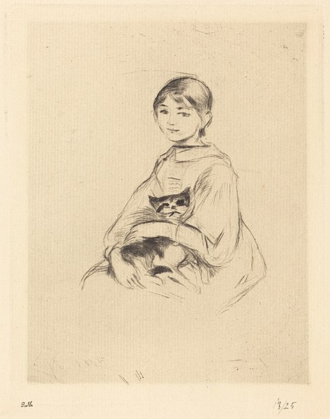 File:Berthe Morisot, Little Girl with Cat, 1888-1890, NGA 42648.jpg