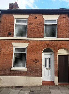 Hall Caine's birthplace, 29 Bridgewater Street, Runcorn