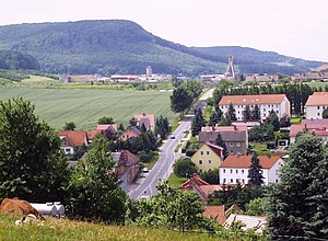 Am Ohmberg Bischofferode: Geografie, Geschichte, Wappen