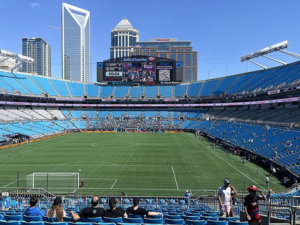 Bank of America Stadium, the club's home