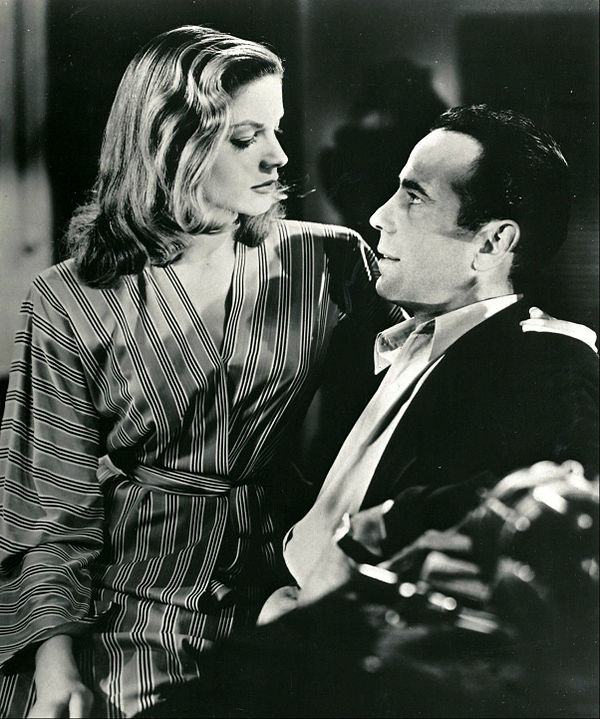 Bogart and Bacall, whose onscreen attraction led to an affair, then a long-term marriage