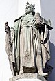 مجسمه ساز موزه Bomann Otto II. der Strenge، Herzog zu Braunschweig und Lüneburg، Duke of Brunswick-Lüneburg 1277-1330، mit von der Schmalstieg-GmbH restauriertem Schloss Celle.jpg