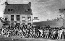 Bread riots in St Helier, 1847 Bread riots in St Helier Jersey Channel Islands 1847.jpg