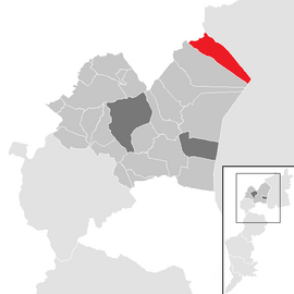 Poloha obce Breitenbrunn am Neusiedler See v okrese Eisenstadt-okolie (klikacia mapa)