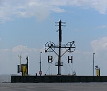 The Semaphor in the harbour of Bremerhaven, Germany. BremerhavenSemaphore.jpg