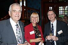 Former Vice-Chancellor Gavin Brown (left) with wife Diane Ranck and Brendon Coventry in 2009 BrendonCoventryattendingafunctionatSpringfieldAdelaide.jpg