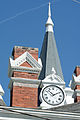 Details of the Historic Brunswick city hall (1898), Georgia, US