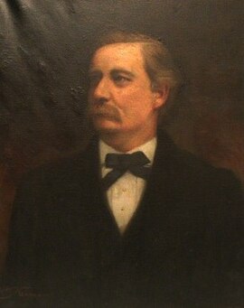 Portrait of Buchanan by Willie Betty Newman