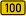 Bundesstraße 100 number.svg