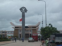 Cửa khẩu Mộc Bài tỉnh Tây Ninh, trên biên giới Việt Nam-Campuchia.JPG