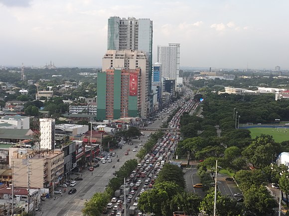 C.P. Garcia Avenue (C-5 Road, Katipunan) - Ateneo-Miriam area (Quezon City)(2017-09-06).jpg