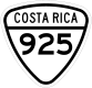 National Tertiary Route 925 shield}}