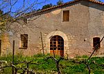 Can Llopard de les Alzines, façana sud (Sant Sadurní d'Anoia)