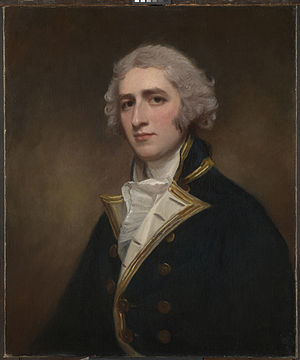 Porträt von William Bentinck, 1788 von George Romney gemalt