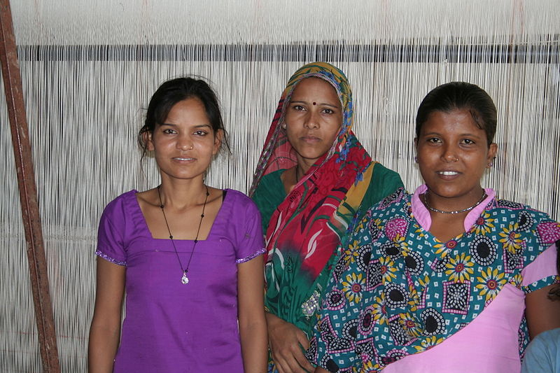 File:Carpet makers, 2, near Jaipur, Rajasthan, India.jpg