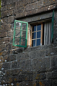 Ventana del Castillo de Vimianzo