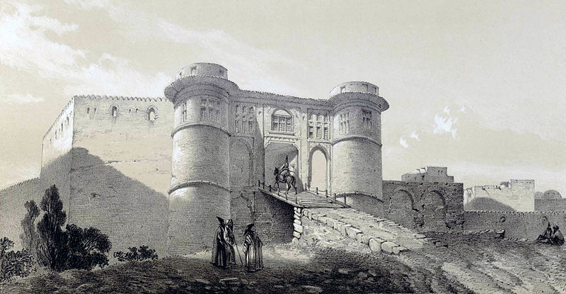 File:Castle Nahavend by Eugène Flandin.jpg