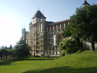 <span class="mw-page-title-main">Caux Palace Hotel</span> Building in Vaud, Switzerland